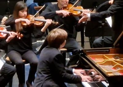 concierto con la orquesta filarmónica de Málaga