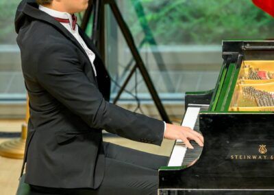 Guillermo Hernández Barrocal al piano en el Cleveland International Piano Competition for Young Artists 2026